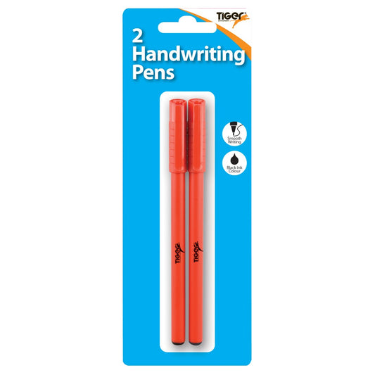 Pack of 2 Handwriting Black Ink Pens