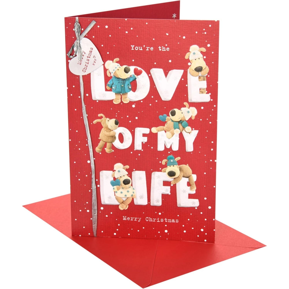 Boofles By Lettering Love Of Life Christmas Card