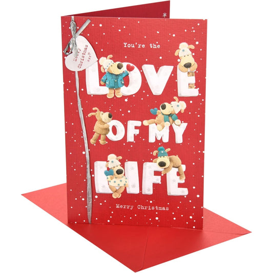 Boofles By Lettering Love Of Life Christmas Card