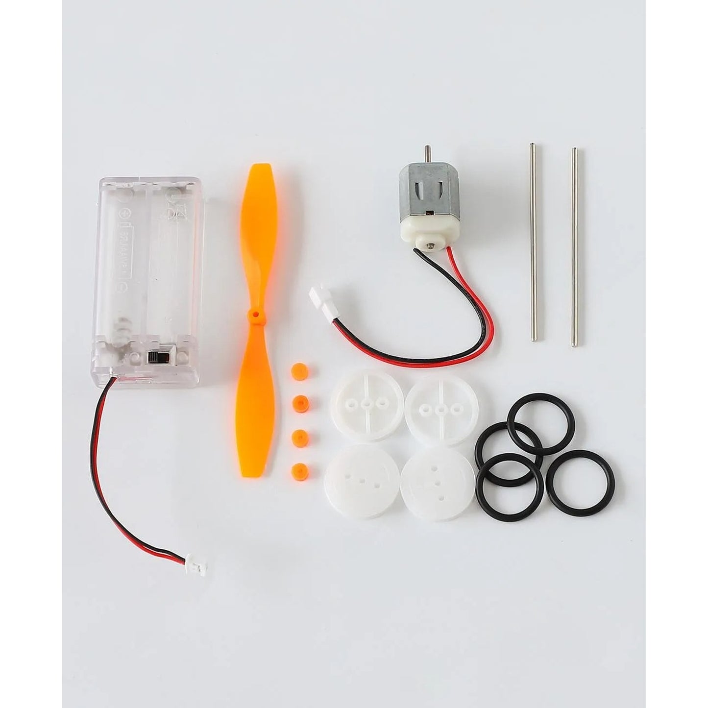 Aerodynamic Aircraft DIY Mechanical Model Stem Toy with Instruction Book