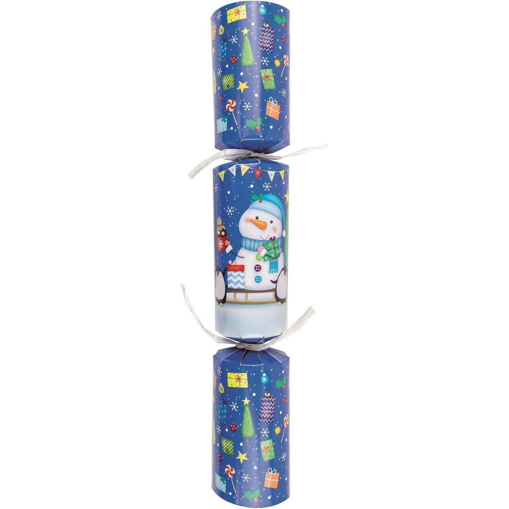 Pack of 8 12" Novelty Characters Design Christmas Crackers