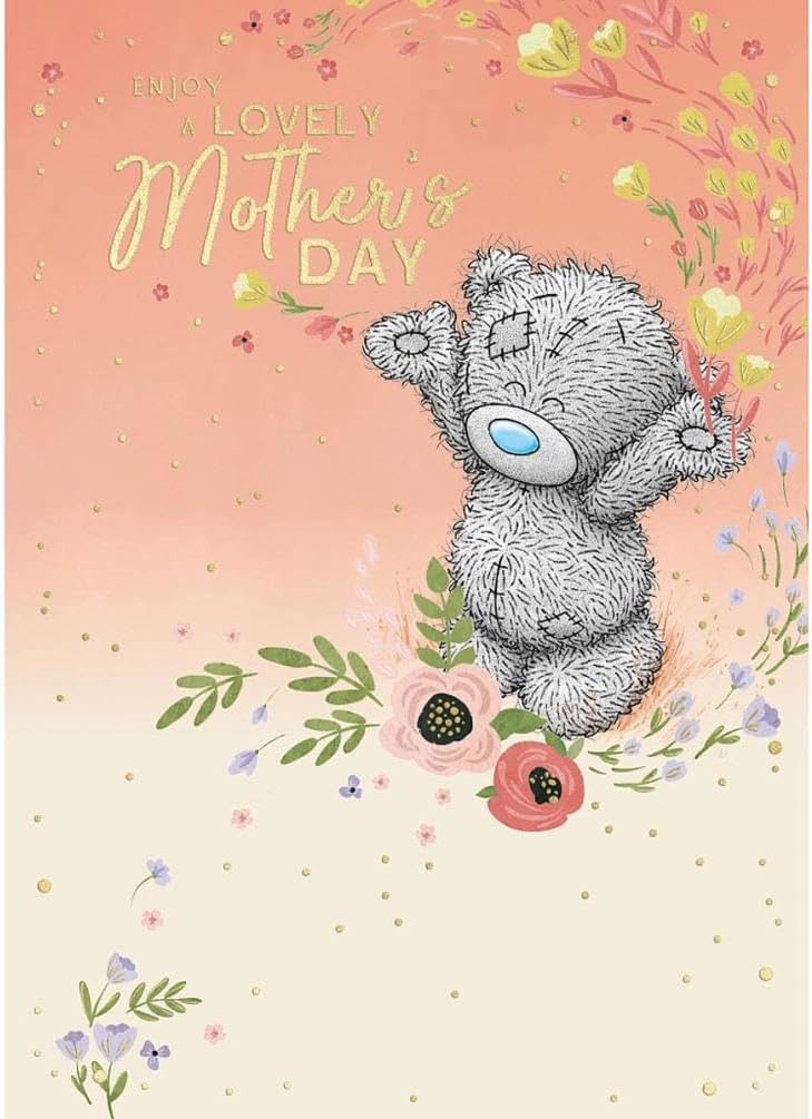 Bear Stood With Arms Outstretched Mother's Day Card