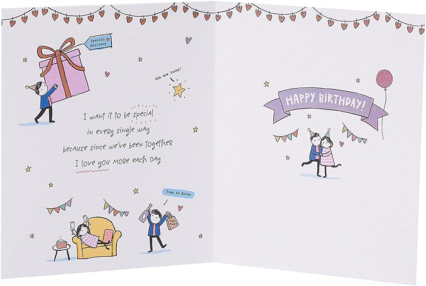 One I Love Sentimental Birthday Card