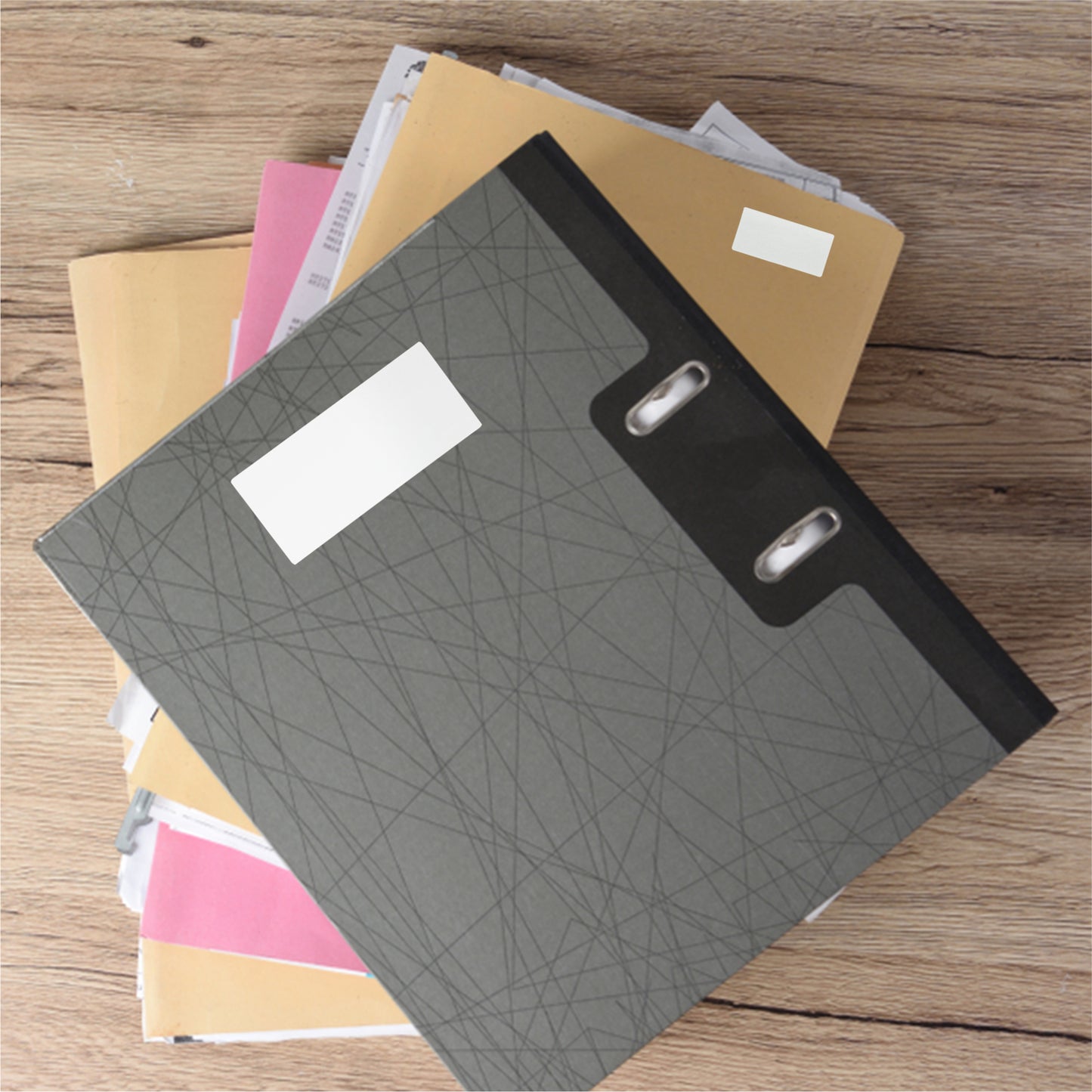 Pack of 126 White 16x22mm Rectangular Labels - Adhesive Stickers