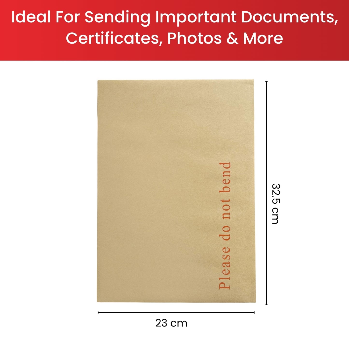 Box of 125 C4 Board Back Envelopes (324x229mm)