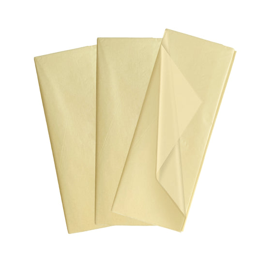 Pack of 200 Ivory Acid Free 50 x 70cm Tissue Paper Sheets