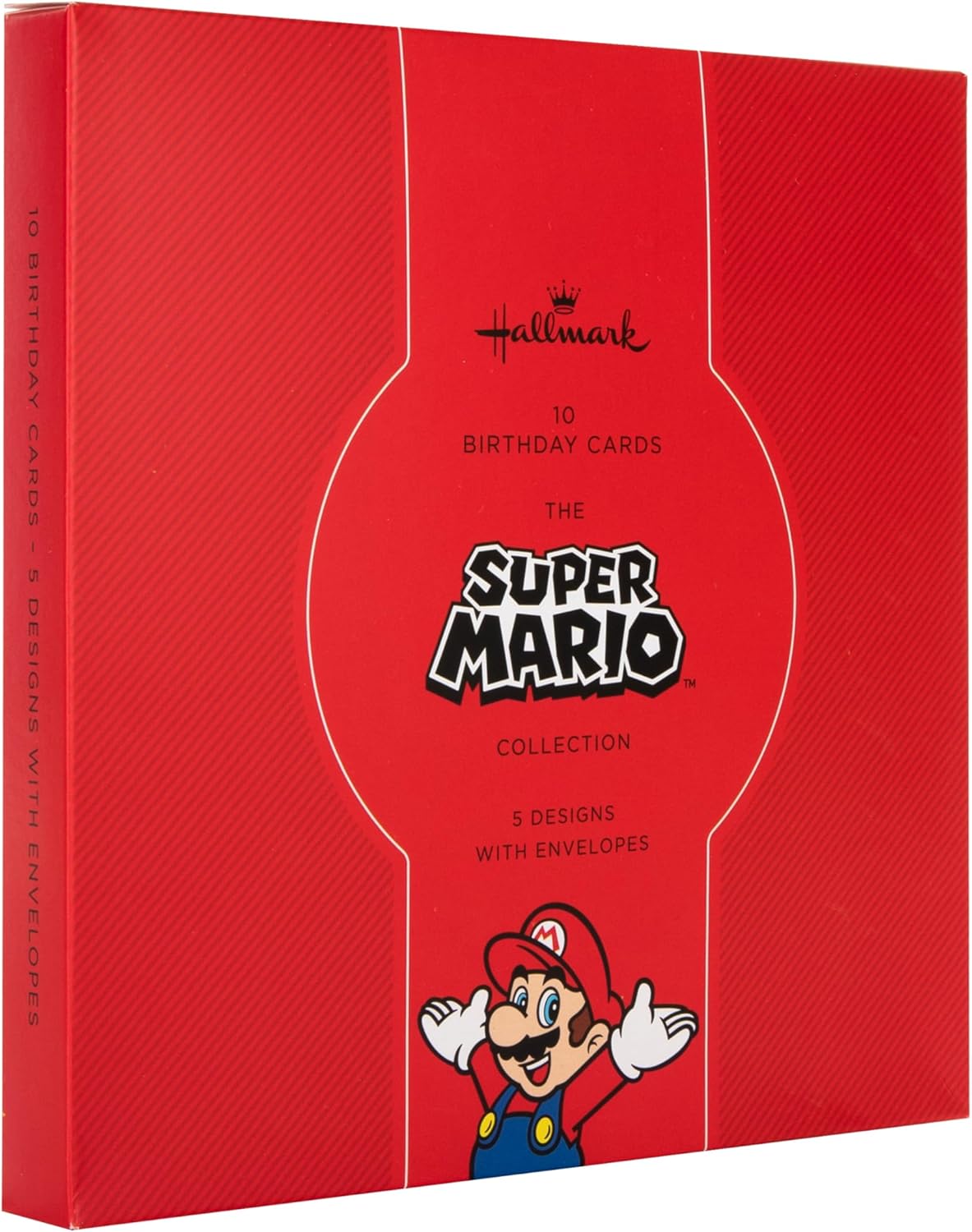 Super Mario Bros Pack of 10 in 5 Designs Birthday Cards