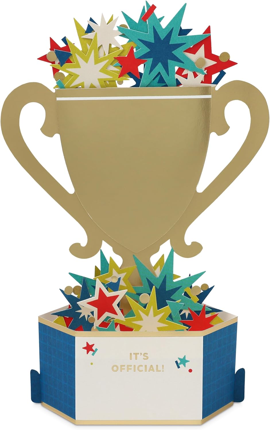 Paper Wonder Pick a Title Customizable Pop Up Card for Mother's Day, Coach, Teacher, Grad, Nurse