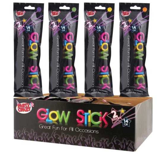 2 Pack 6" Party Rave Glow Sticks