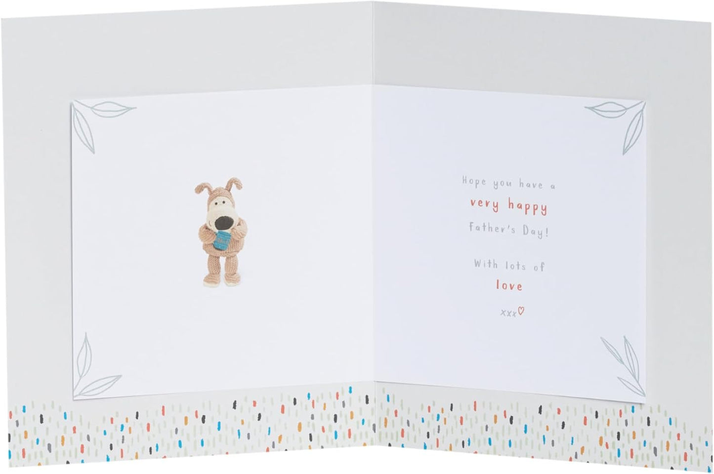 Boofle and Garden Scene Very Special Grandad Father's Day Card