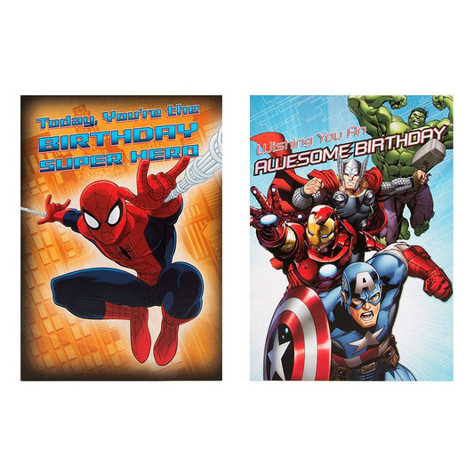Hallmark Marvel Cards 'Pack of 8' Small