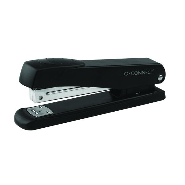 20 Sheet Black Full Strip Metal Stapler 