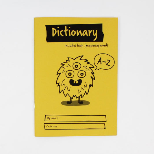 A5 Primary School Dictionary Spelling Book - Yellow Cover