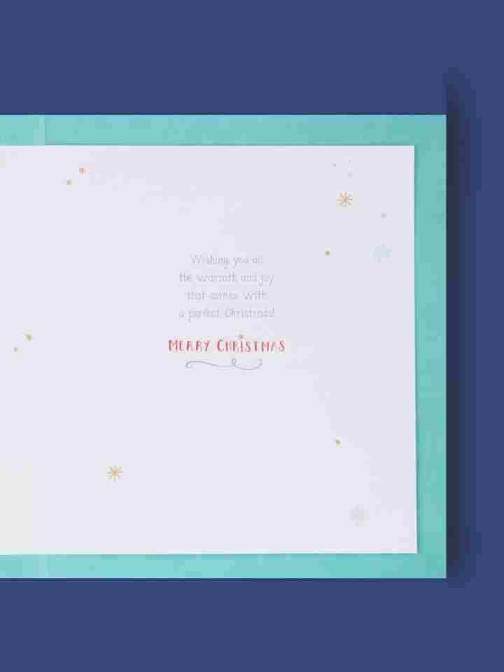 Nothing Says Christmas Like Family Lovely Xmas Greeting Card 