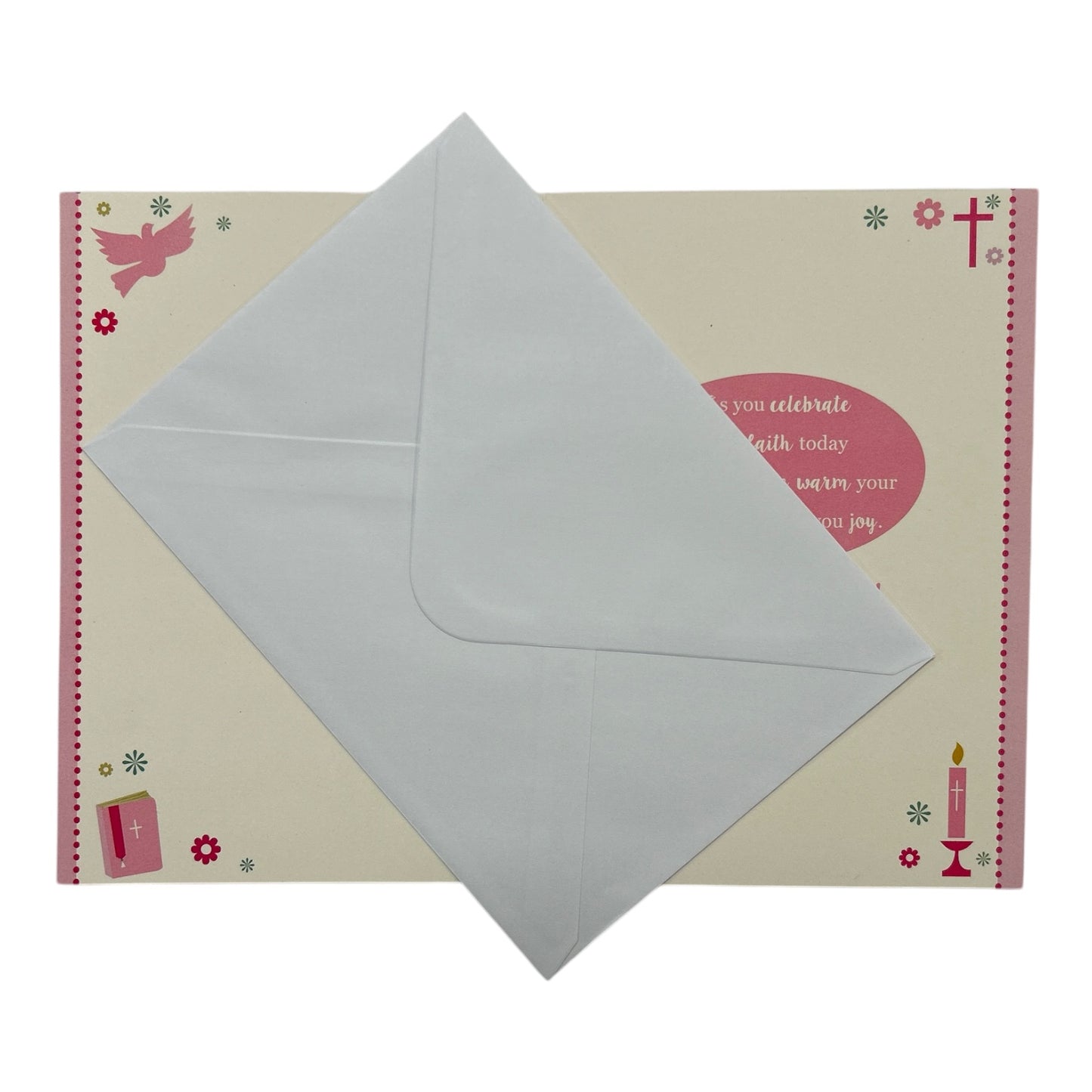 For You Daughter On Your Confirmation Lettering Design Religious Card