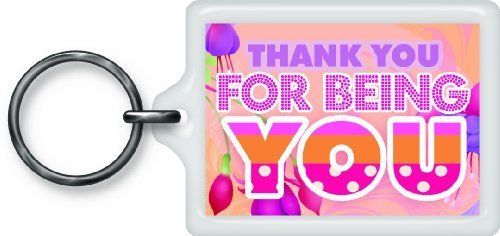 Thank You For Being Sentimental Keyring - Birthday Christmas Gift