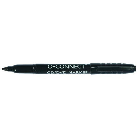Pack of 10 Bullet Tip Fine Black Permanent Marker Pens 