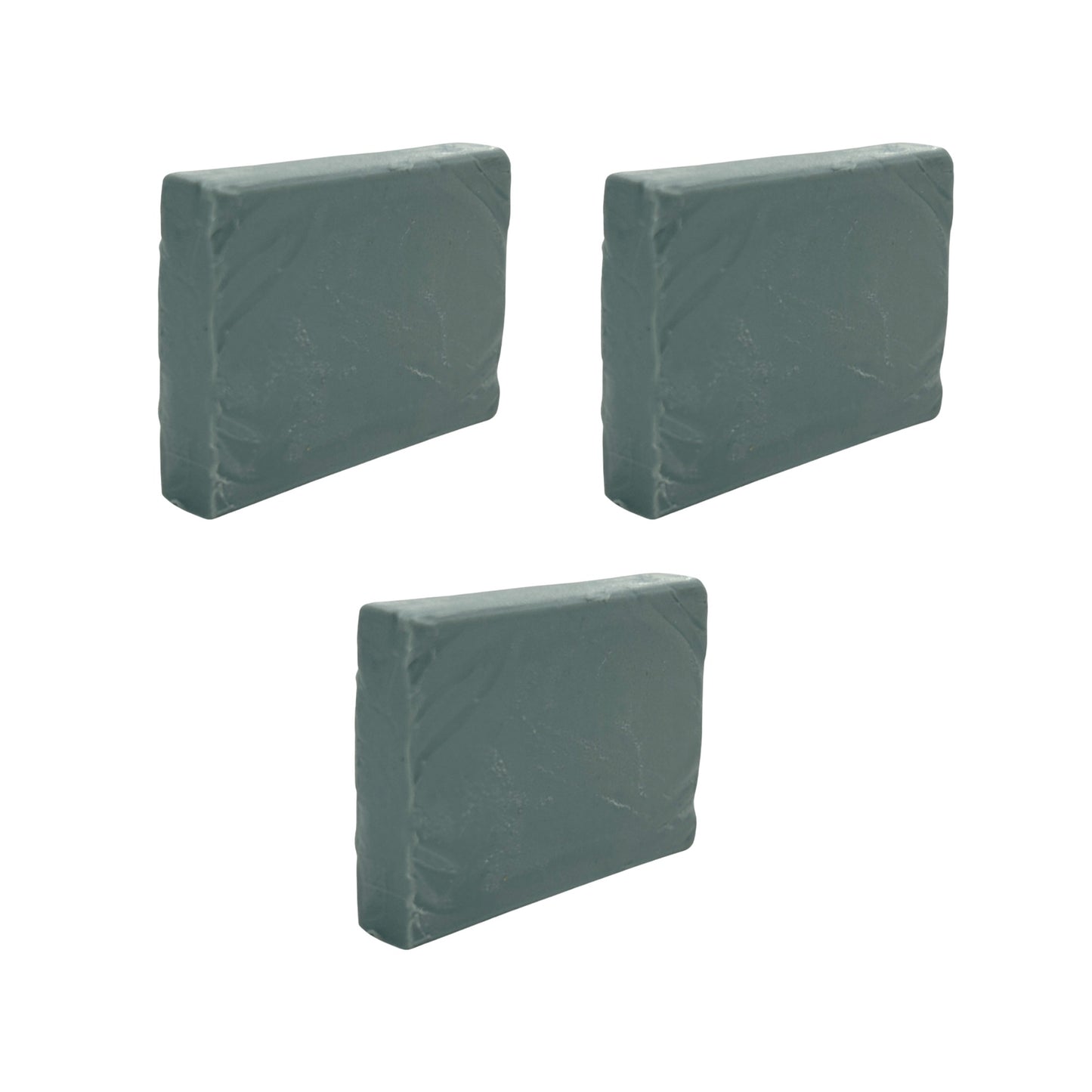 Pack of 3 Kneadable Erasers 45 x 35 x 10mm – Reusable Mouldable Rubber for Artists and Sketching
