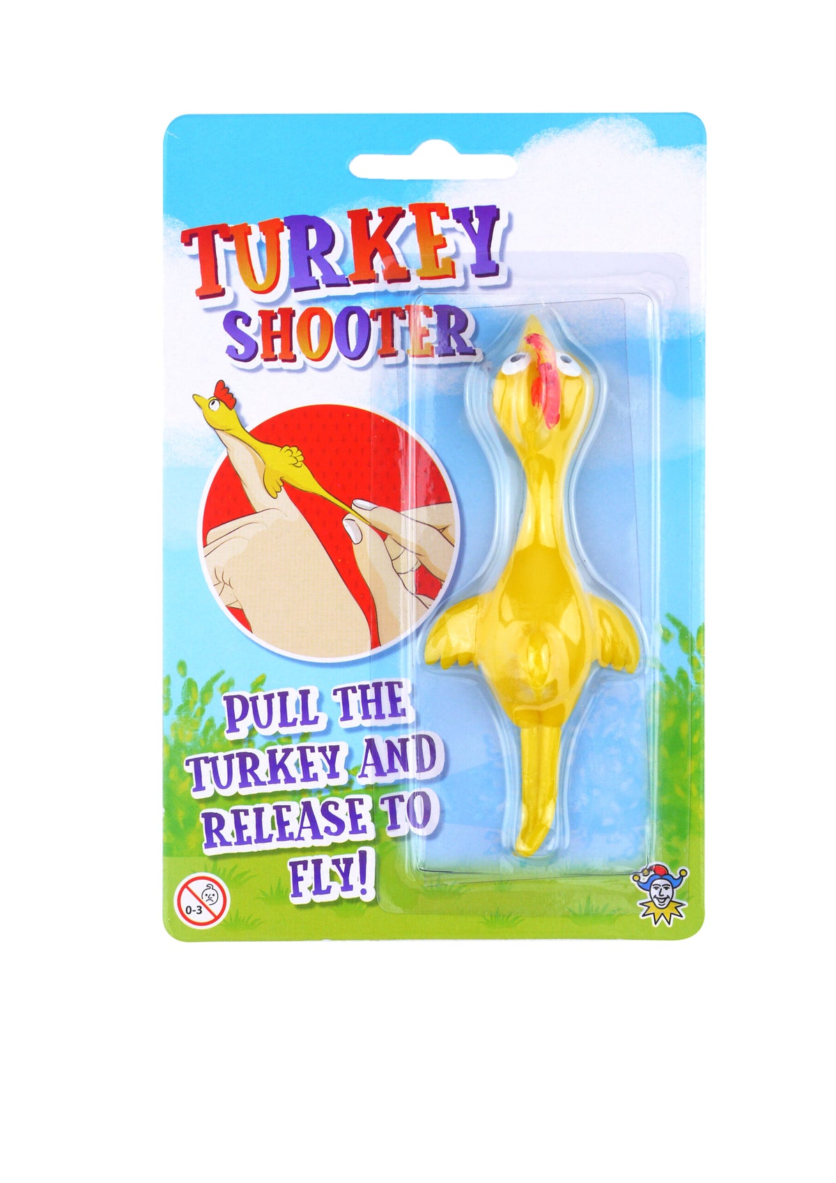 Pack of 12 Turkey Shooters (11cm) - Party Bag Favours Loot Bag Fillers Stocking Fillers