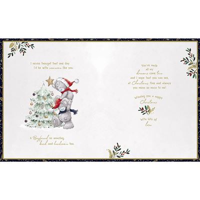 Bears And Red Truck Boyfriend Boxed Christmas Card