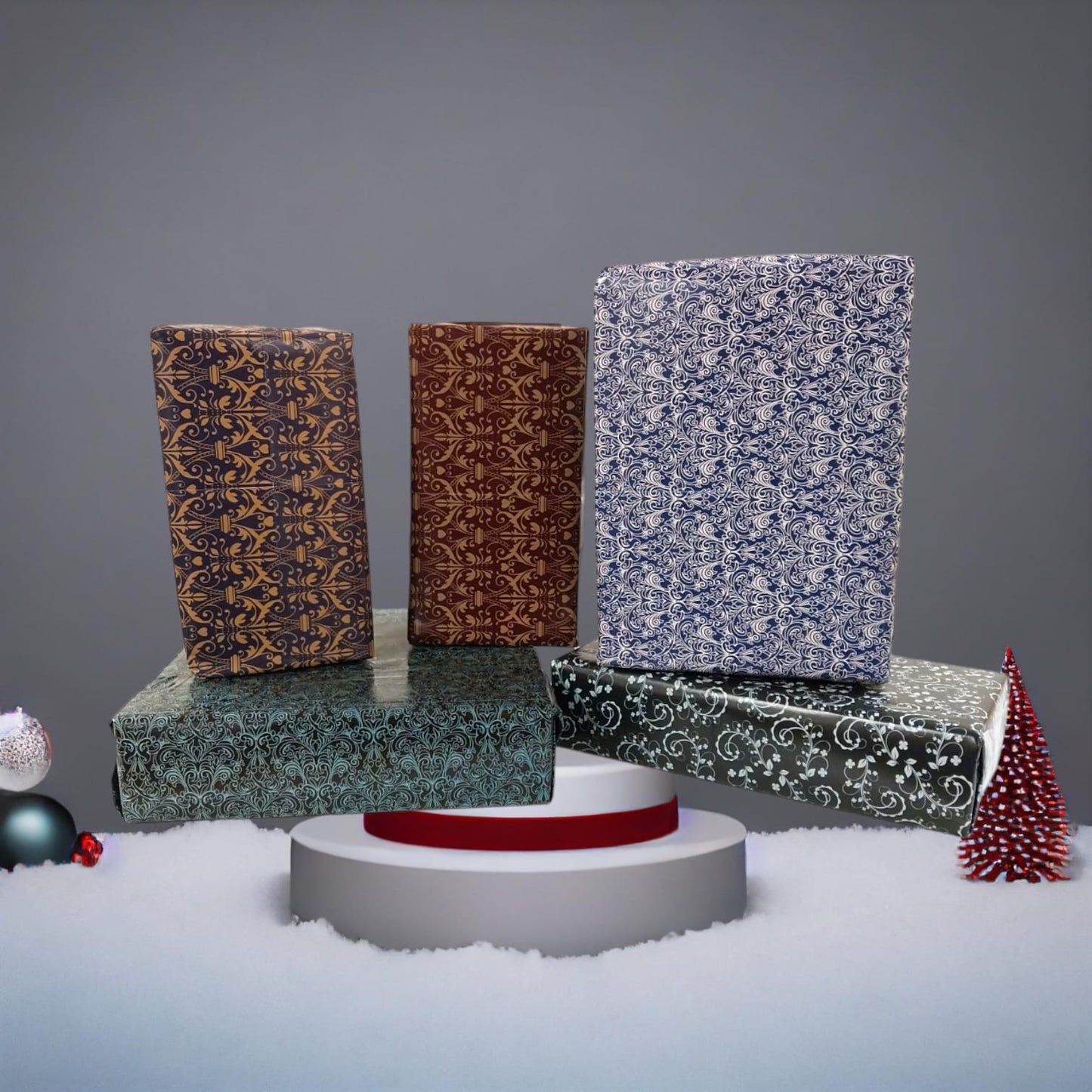 10 Sheet of Mix Designer' Soft touch Foiled