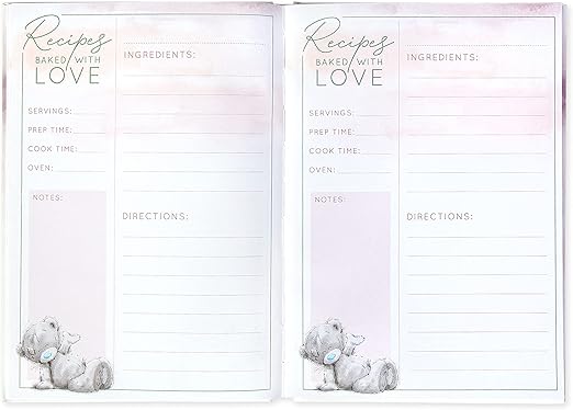 Me To You Bear Apron & Recipe Book Gift Set