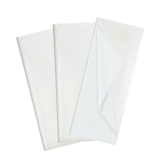 Pack of 800 White Acid Free 50 x 70cm Tissue Paper Sheets
