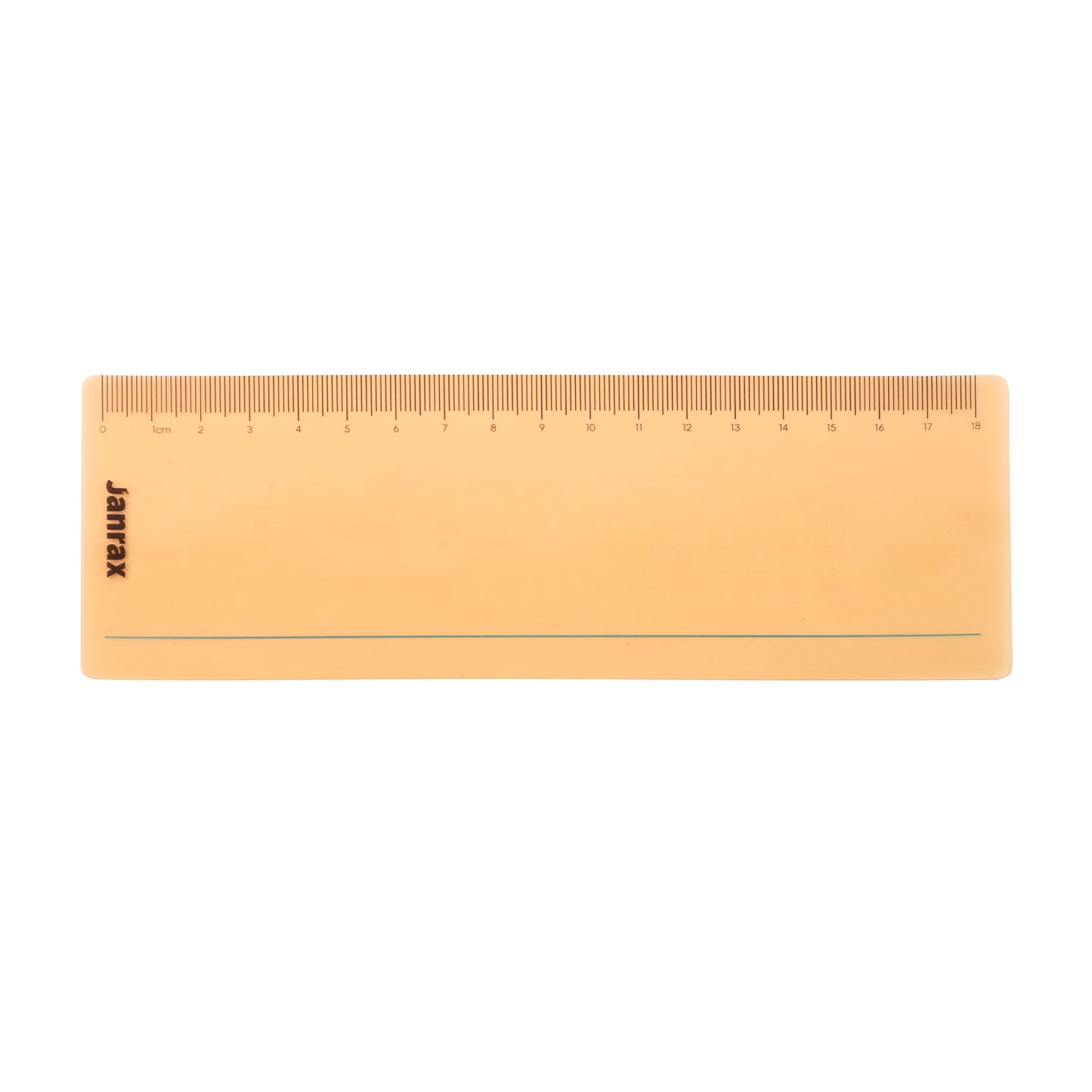 Pack of 24 Peach 191x70mm Dyslexia Overlay Reading Rulers – PET Material, Rounded Corners