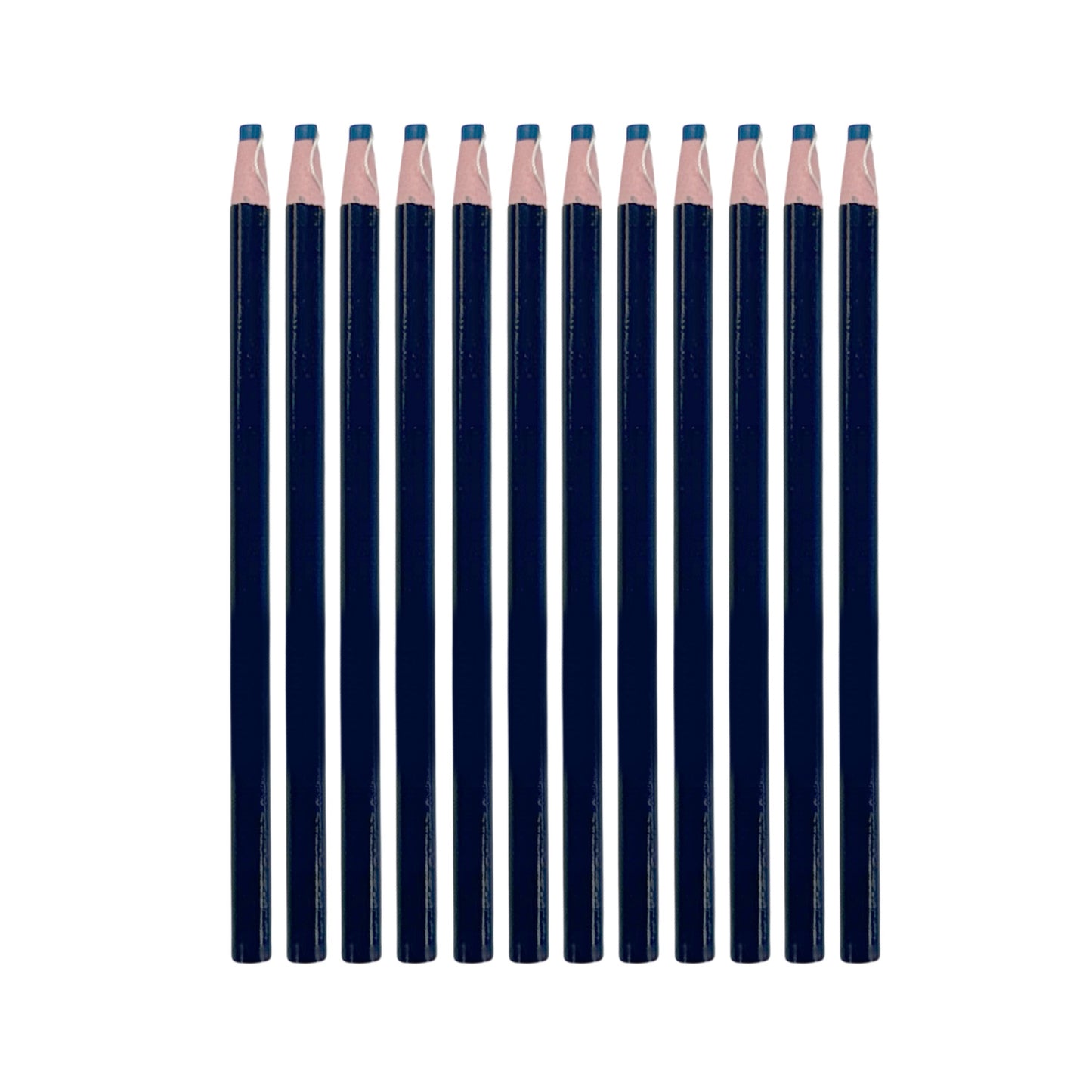 Pack of 12 Blue Chinagraph Pencils by Janrax - Peel Off China Markers