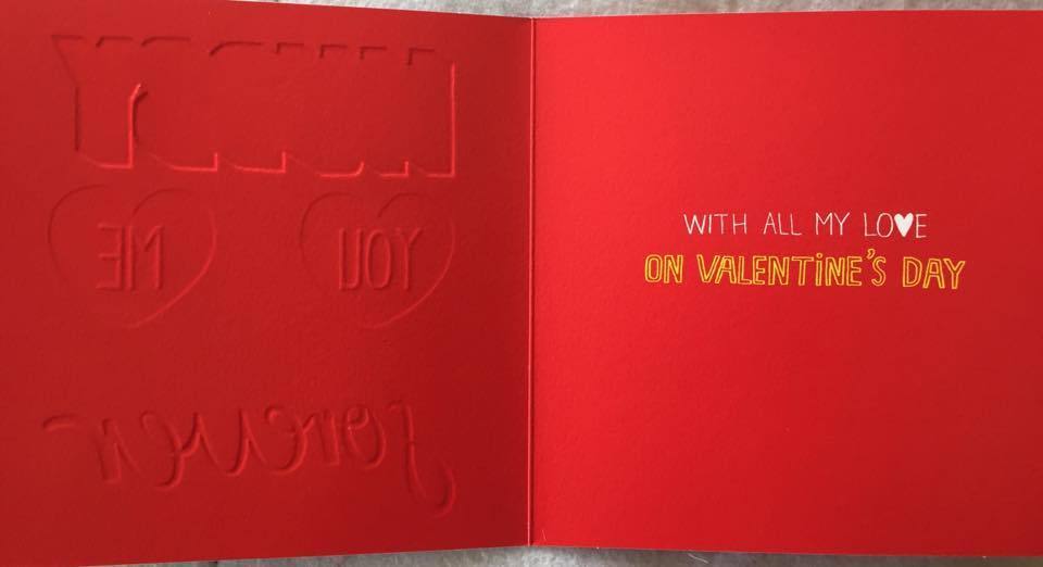 Hubby You & Me Together Forever Valentine's Day Card