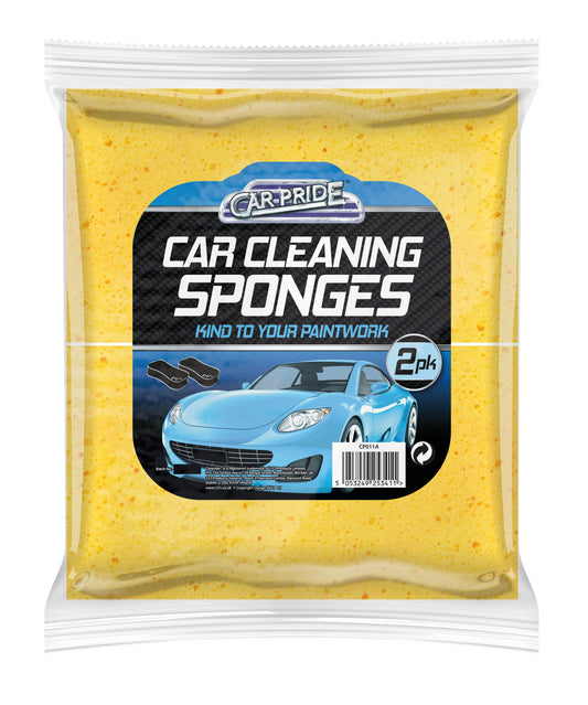 Pack of 2 Handy Car Sponges