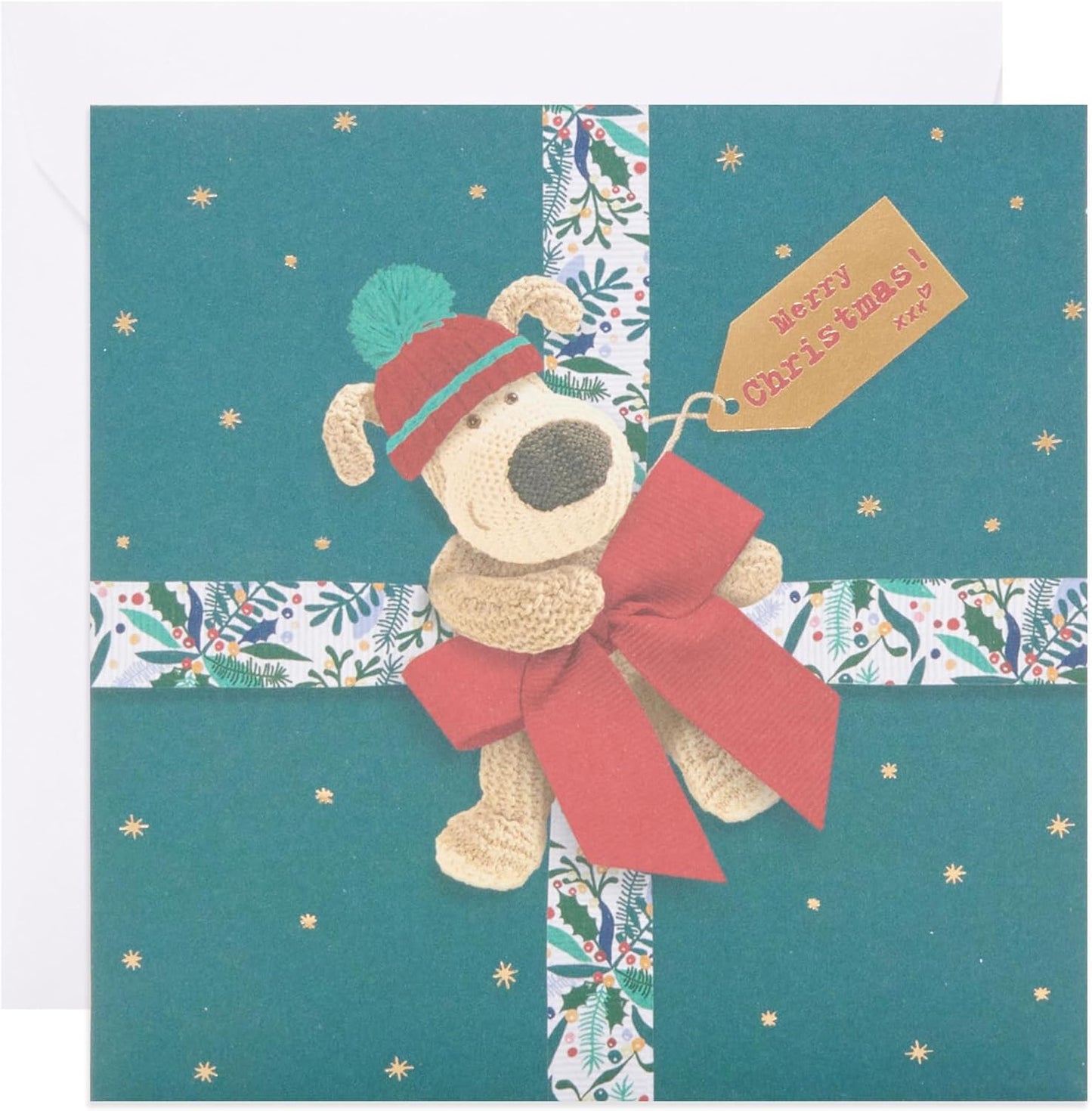 Multipack of 10 Cute Boofle Design Christmas Cards With Envelopes