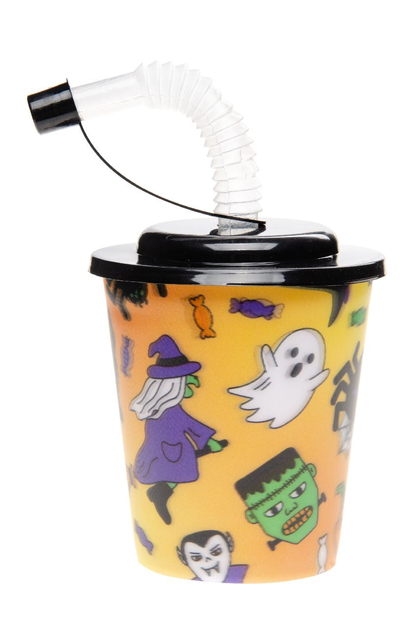 Halloween 3D Cup With Straw and Lid– Shop Inc
