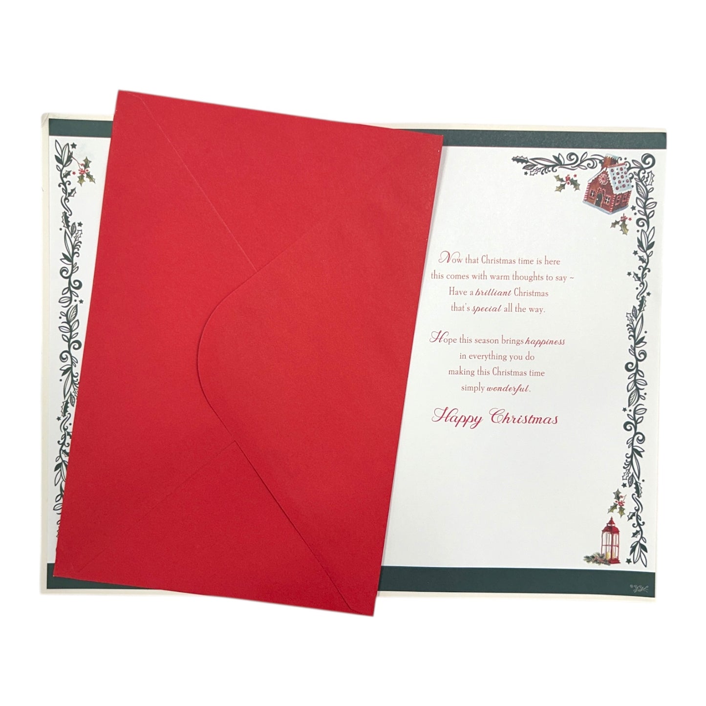 For a Special Son and Family With Best Wishes Christmas Card