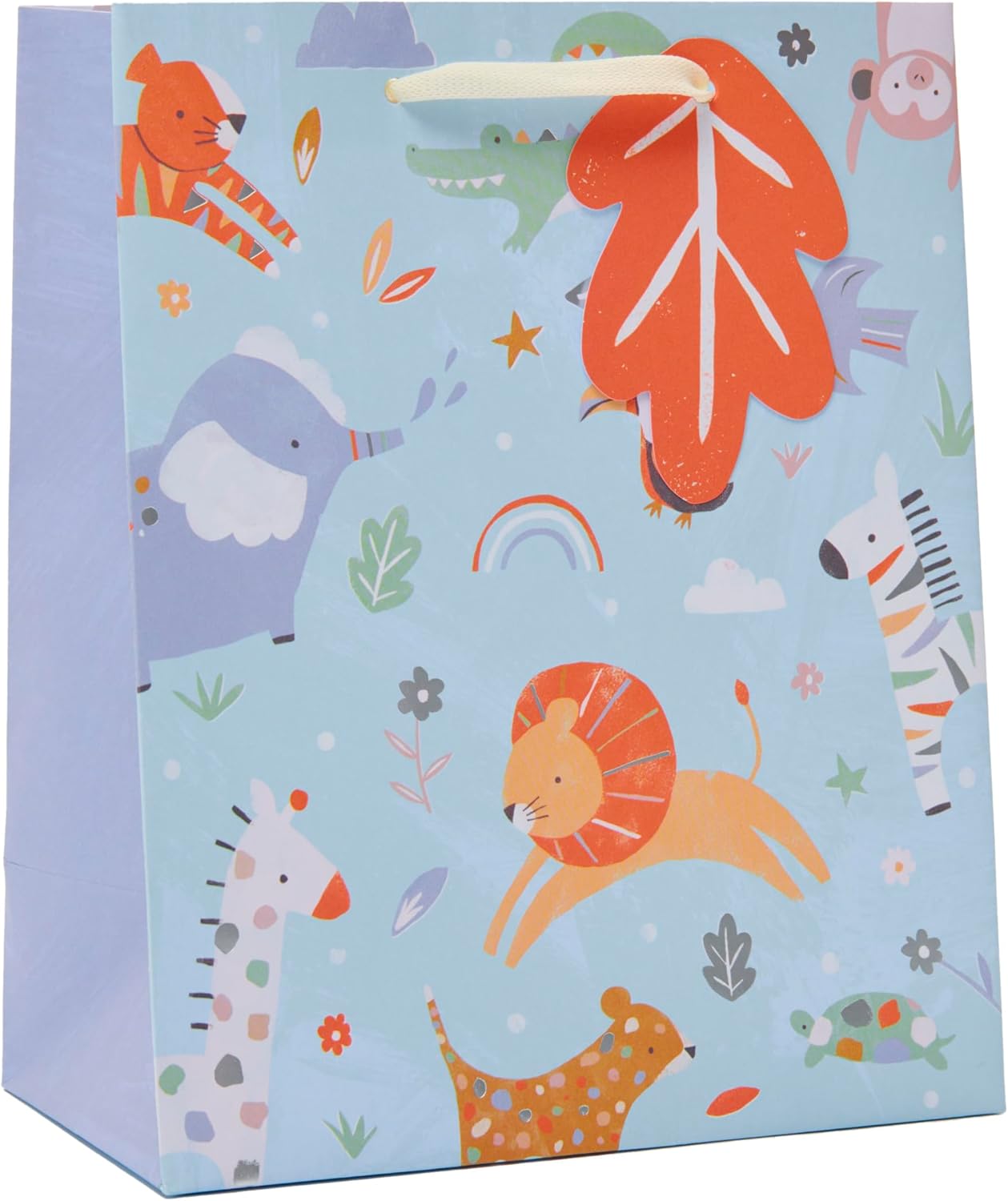 Cute Animals Design Medium Gift Bag for Baby Boy