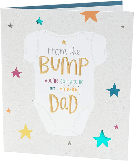From The Bump Dad To Be Father's Day Card