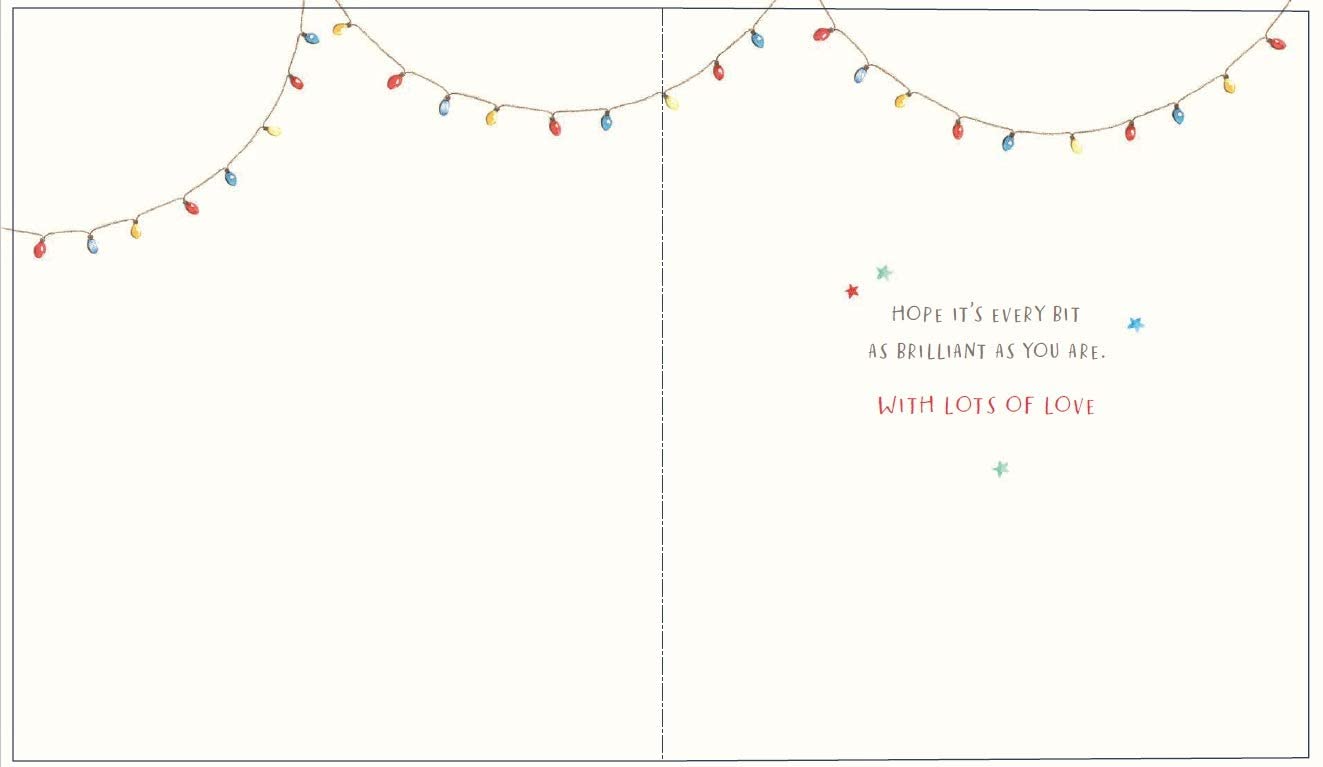 Lots of Woof Cute Boofle Nephew Christmas Card 