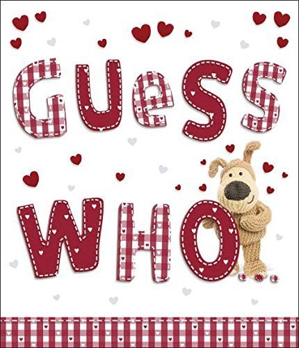 Guess Who Loves You? Boofle Valentine's Day Card