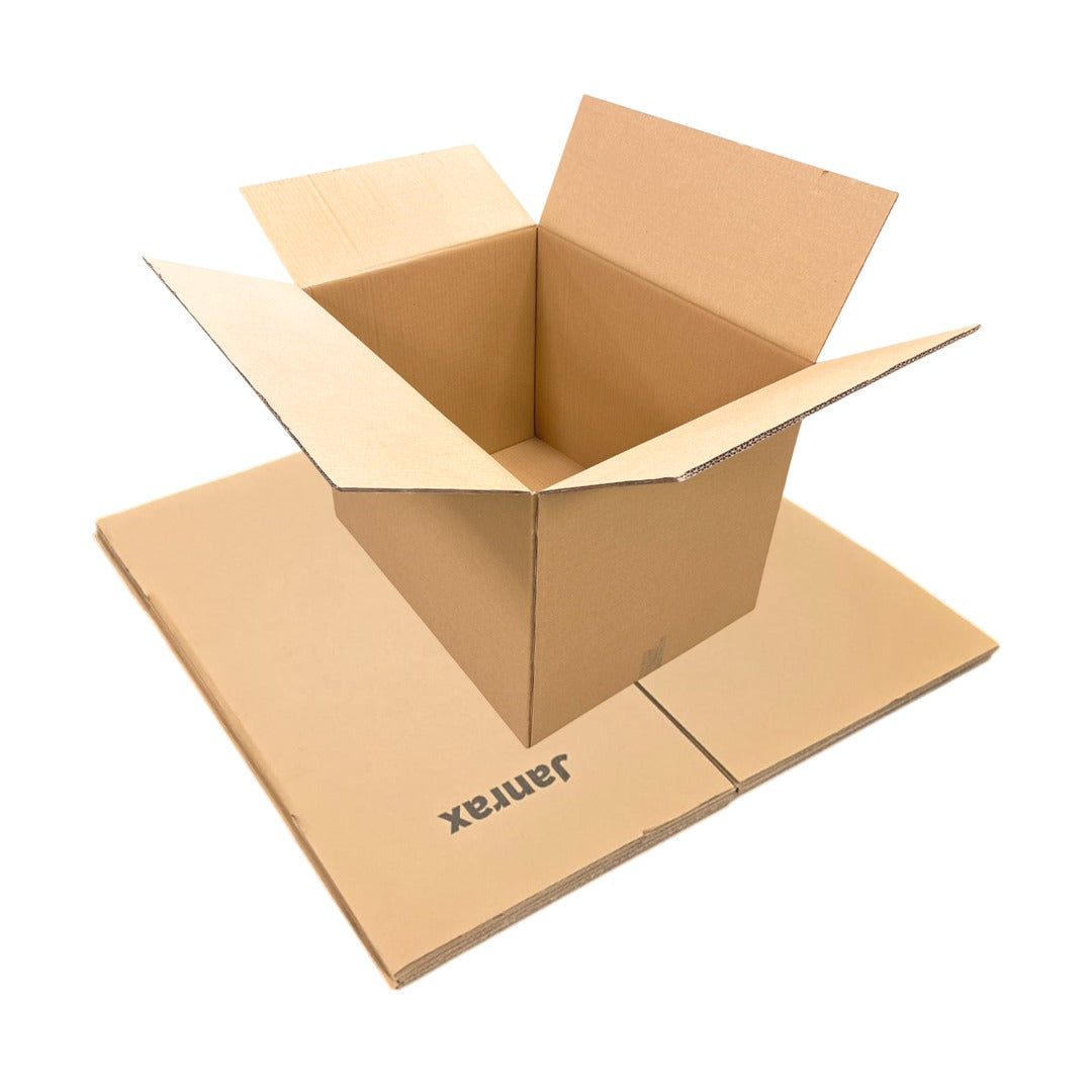 Pack of 50 Cardboard Packing Boxes 61x45.7x45.7cm — 5mm Corrugated Double Wall Flute