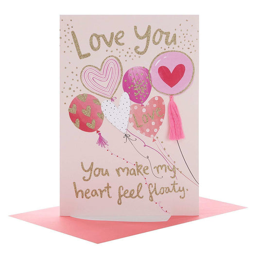 Hallmark Valentine's Day Card 'Make My Heart Floaty'