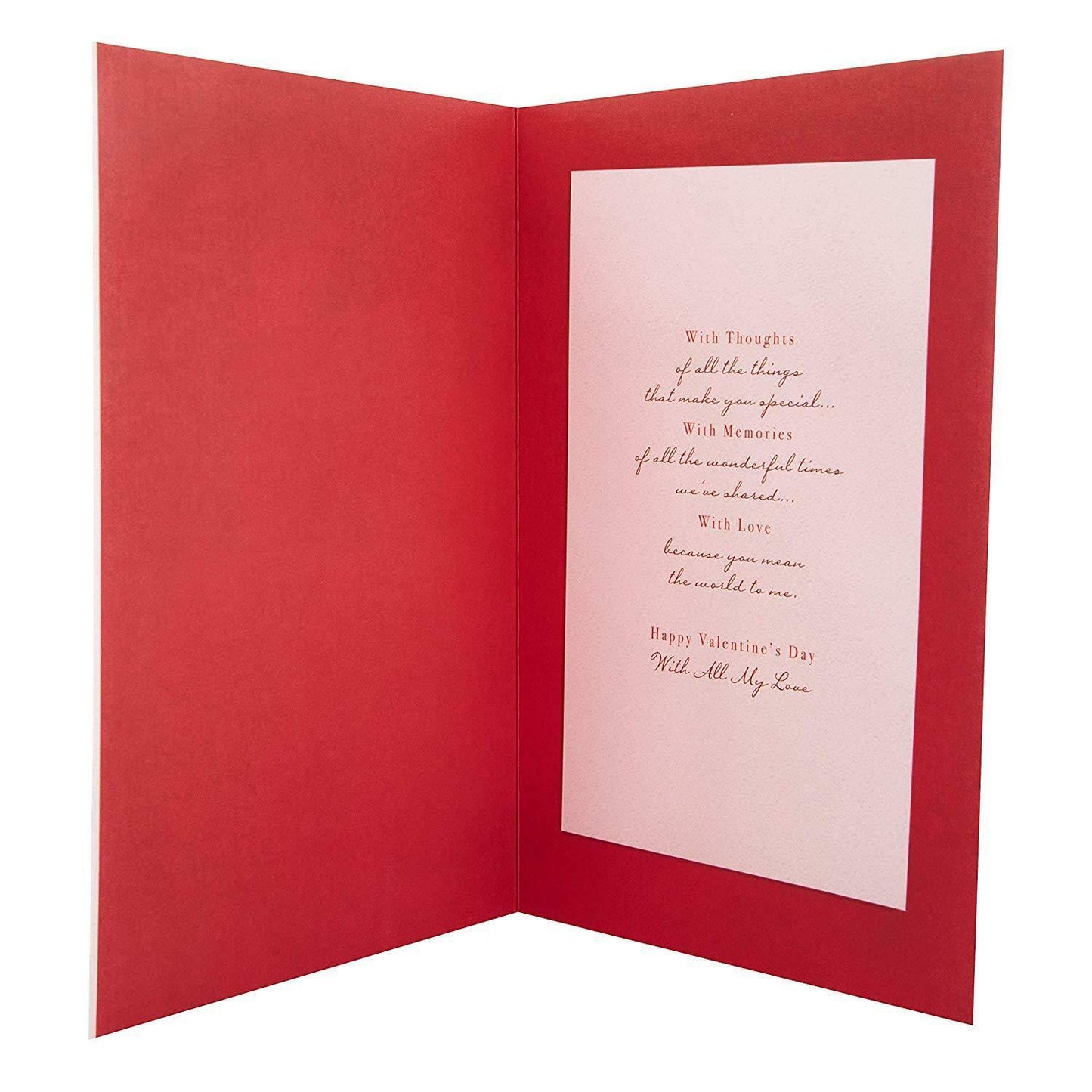 I Love You Roses Valentine's Day Card