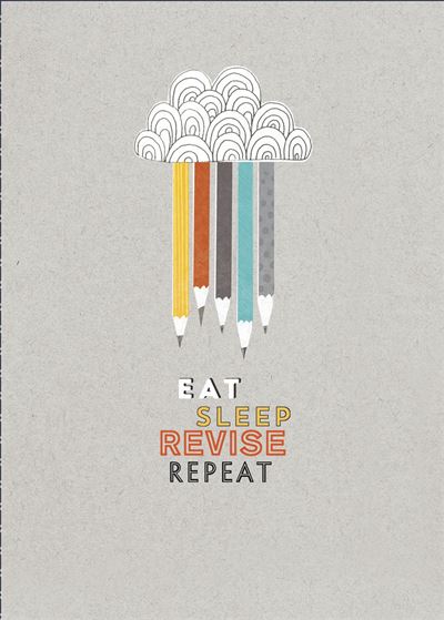 Boys/Girls Good Luck in Your Exams Card from The Camden Graphics Range 