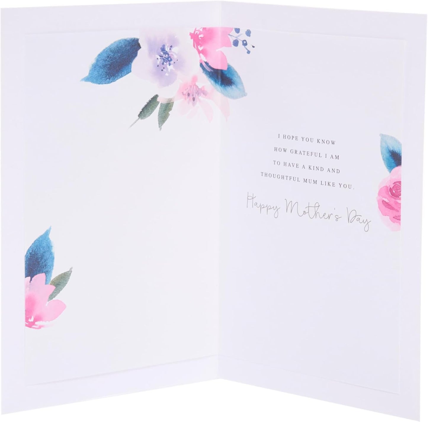 Floral Bouquet Design For Mum From Your Son Mother's Day Card