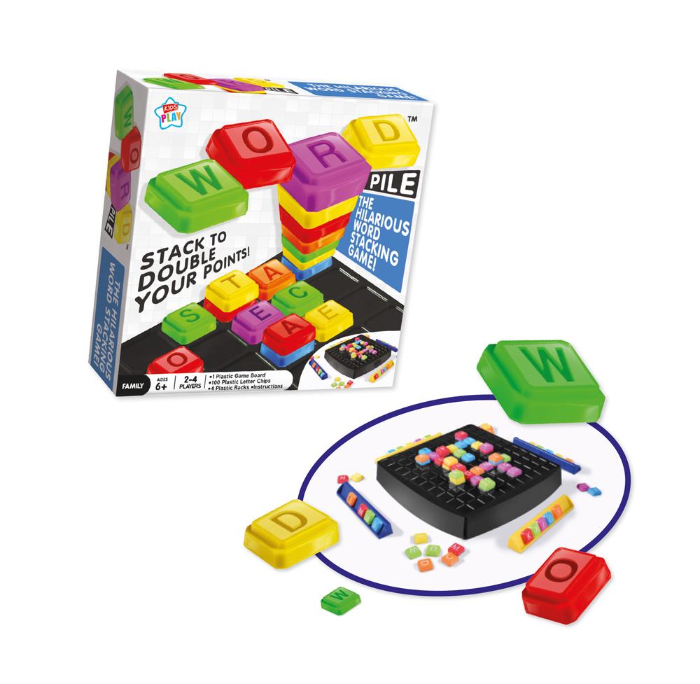 Kids Play Word Pile The Hilarious Word Stacking Game Shop Inc