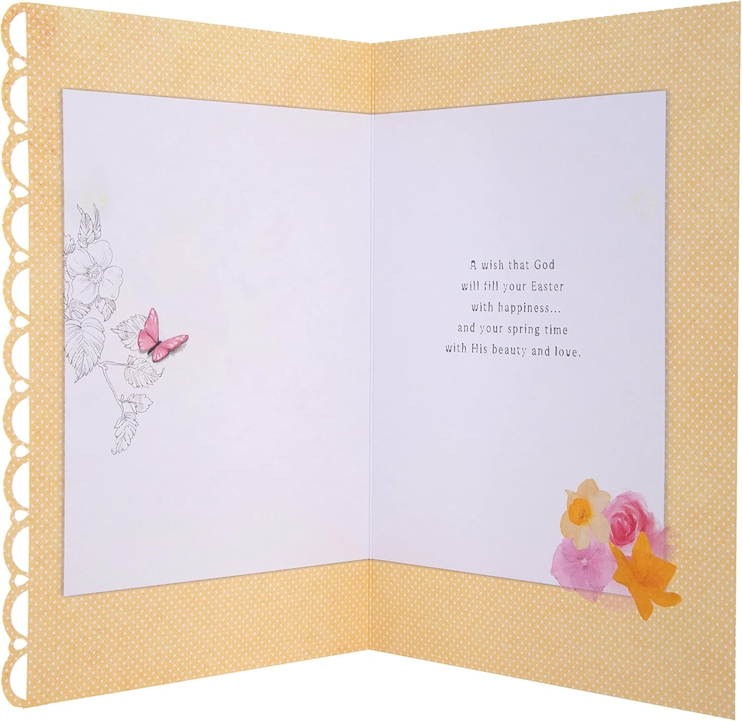 Classic Seasonal Verse Design Religious Easter Card