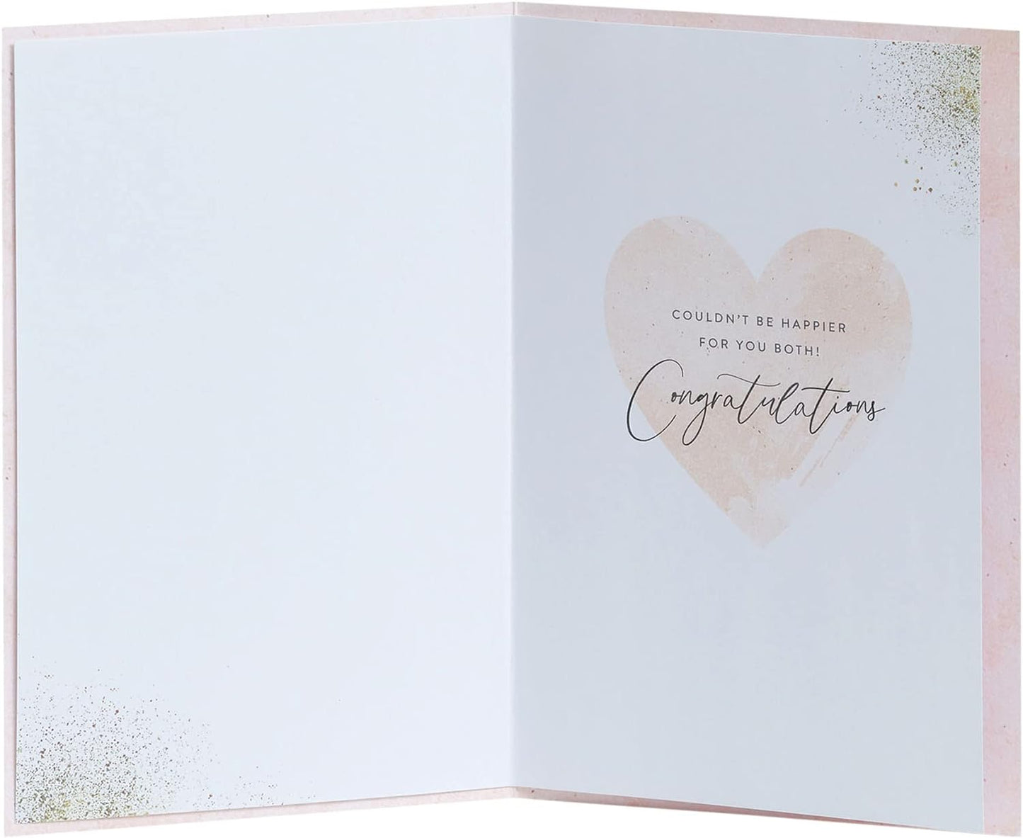 Balloon Design Engagement Congratulations Card