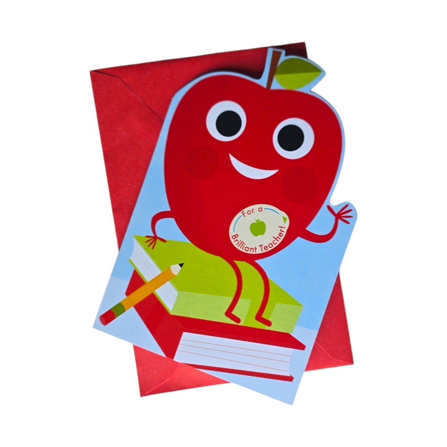 Thank You For A Brilliant Teacher Card Greeting Card appreciate 