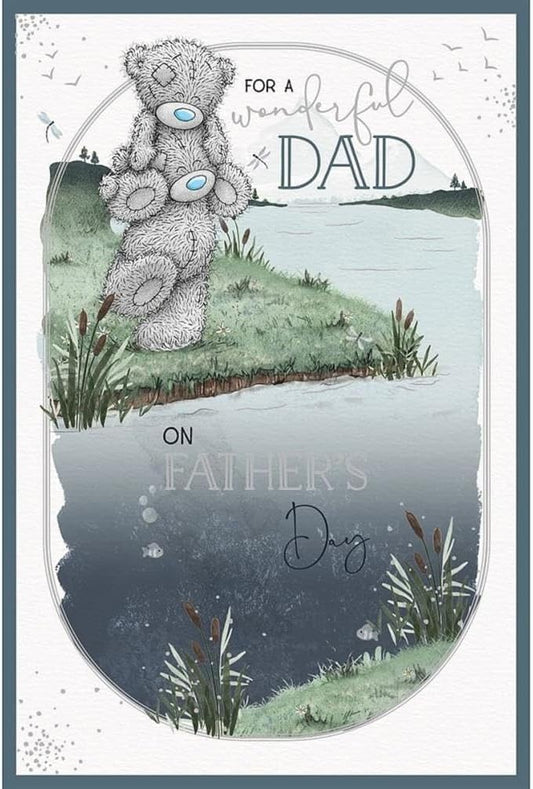 Bear On Shoulders Wonderful Dad Father's Day Card