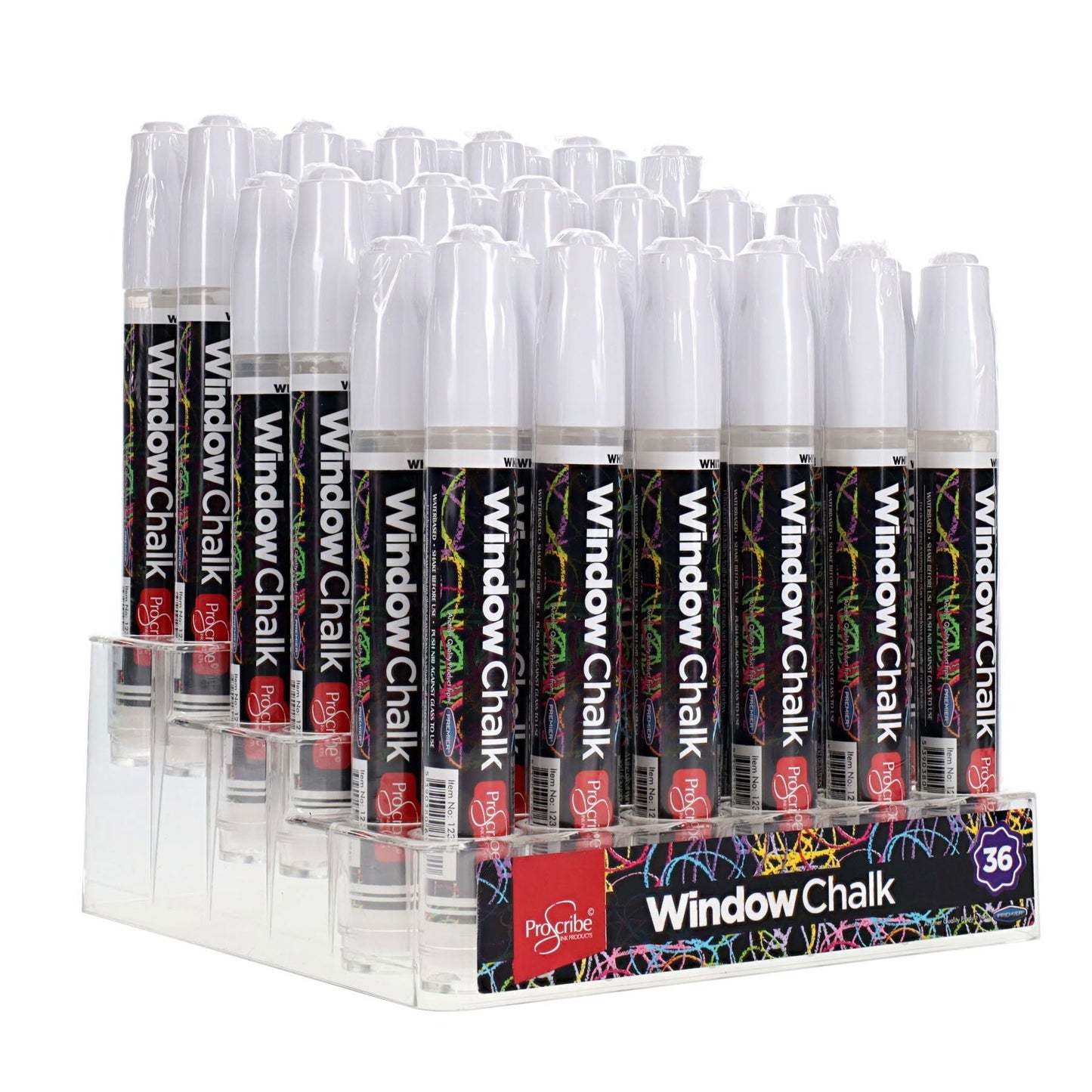8g Brilliant White Window Chalk Marker by Proscibe