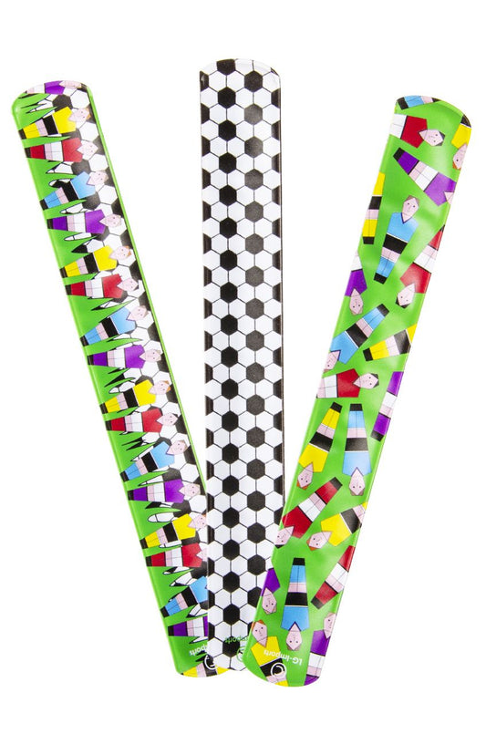 Pack of 36 Football Snap Bracelets